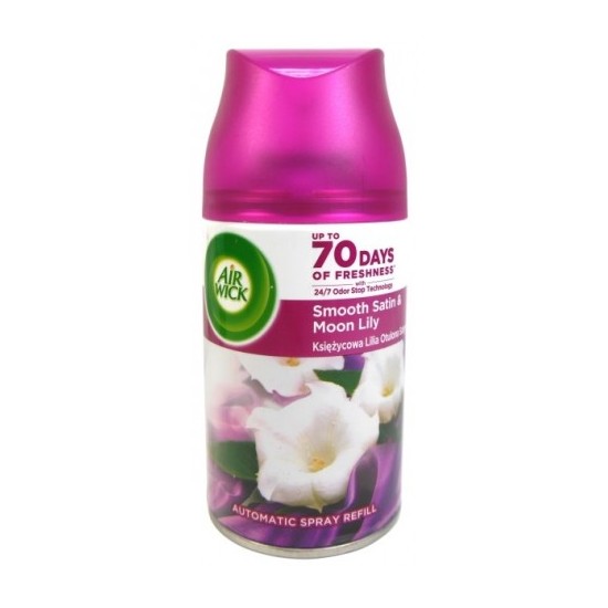 Air Wick náplň 250 ml Smooth satin Moon lily