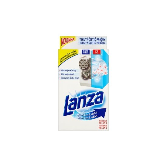 Lanza 250ml tekutý čistič pračky