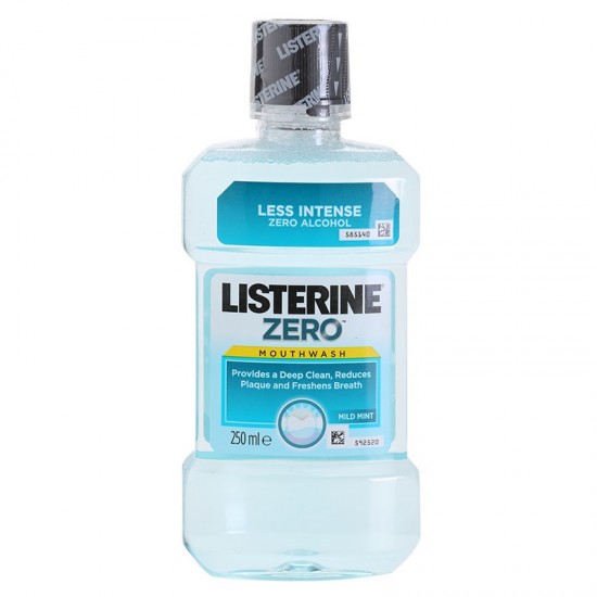 Listerine ústna voda 250 ml Zero