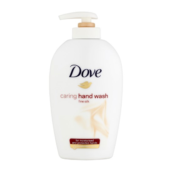 Dove tekuté mydlo - pumpa 250ml Fine silk