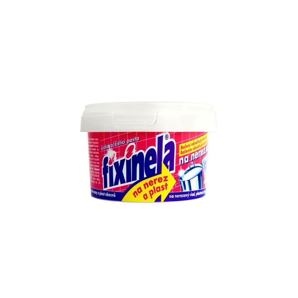 Fixinela čistiaca pasta 200g-nerez/plast