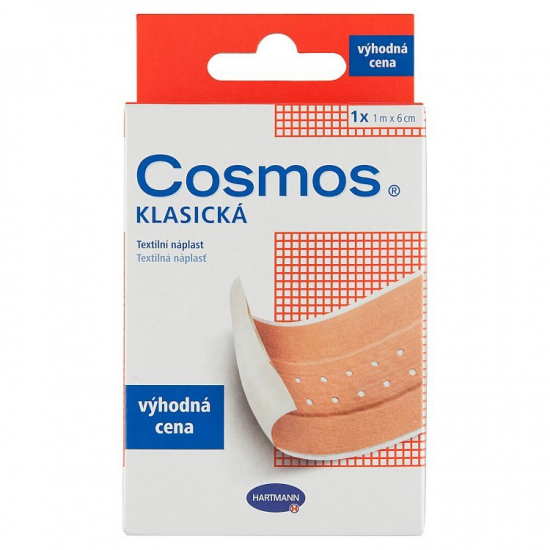 Náplast Cosmos classic textil 6cmx1m