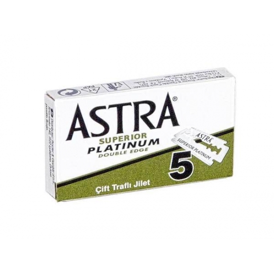 ASTRA žiletky platinum 5ks zelené
