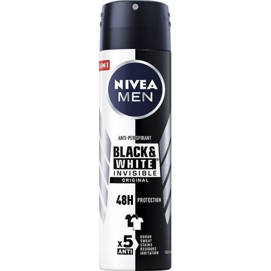 Nivea deo 150 FM Invisible B&W