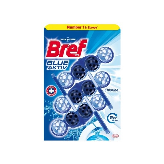 Bref Blue Aktiv 3x50g Chlorine modré