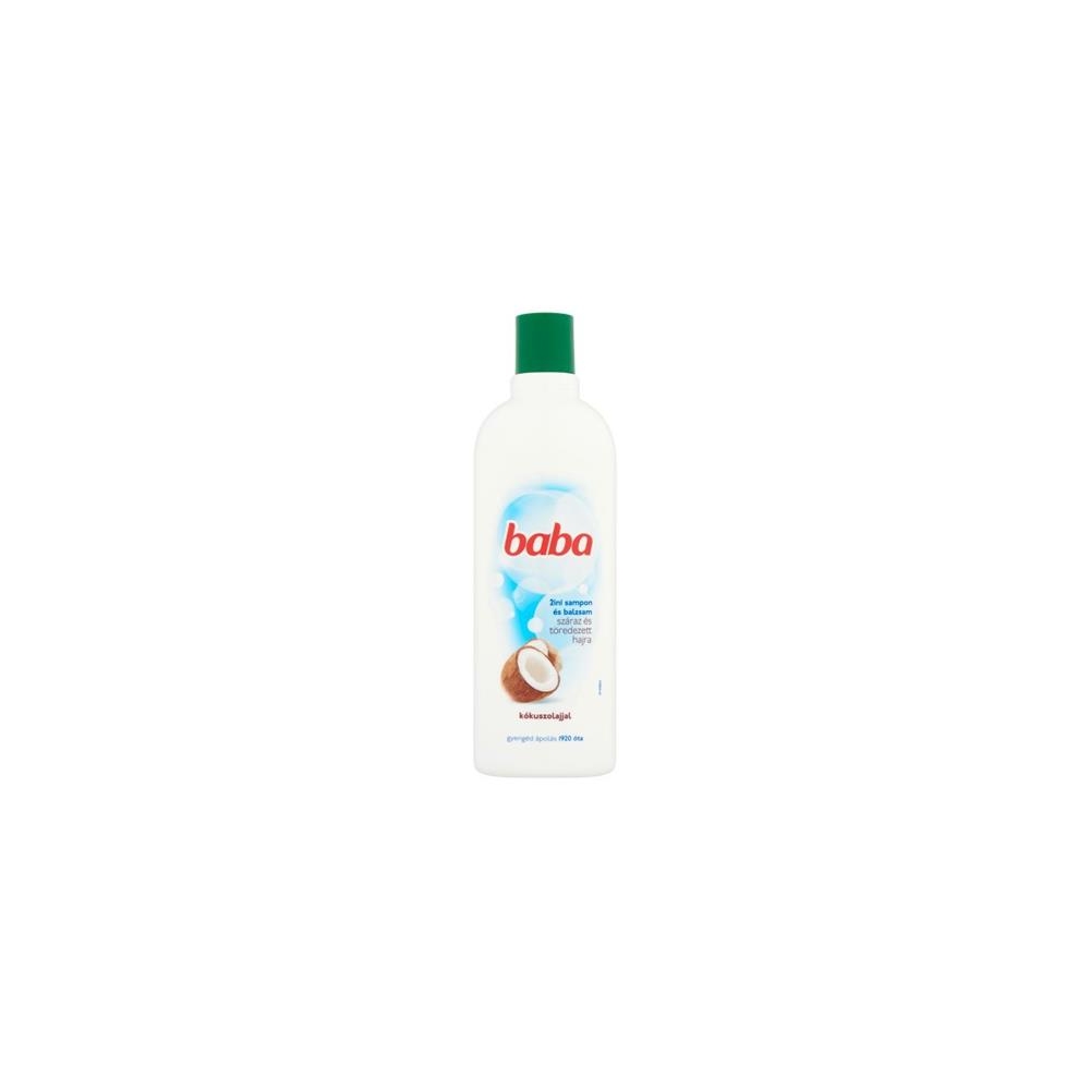 Baba šampon 400ml Kokosovy olej