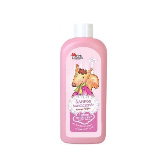Pink Elephant šampon 500ml veverička Anička