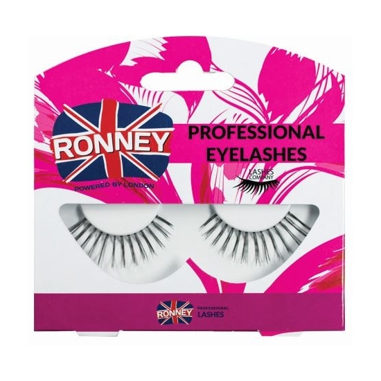 Ronney Professional  Eyelashes RL 00002 umelé mihalnice 33mm