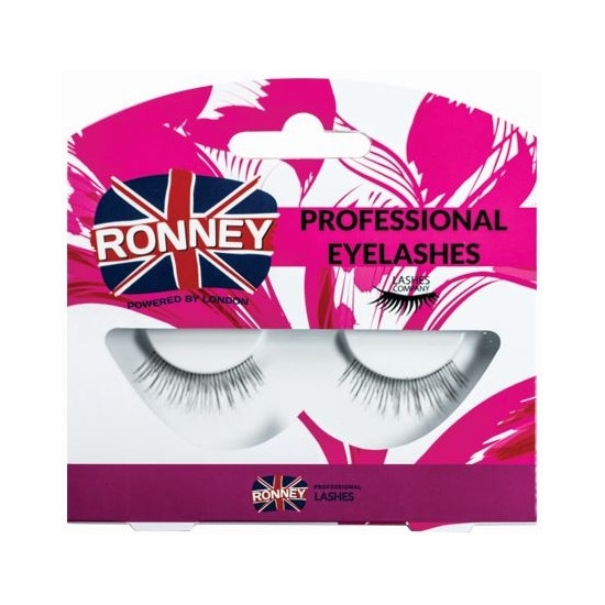 Ronney Professional  Eyelashes RL 00007 umelé mihalnice 25mm