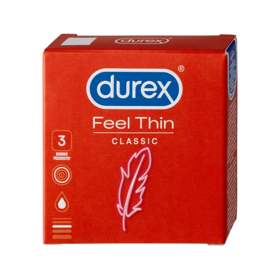 Durex 3ks Feel thin