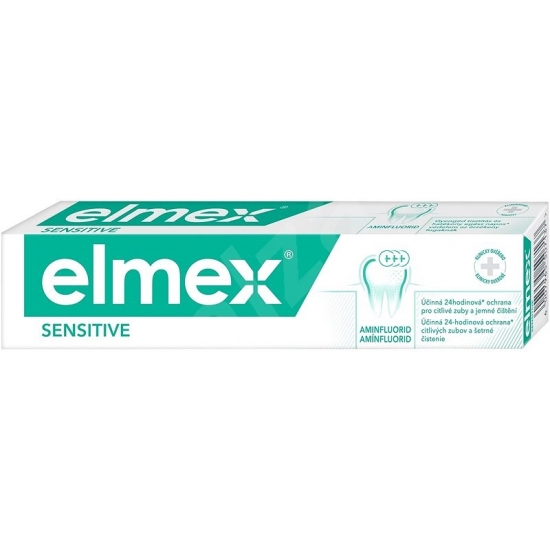 Elmex zubná pasta 75ml sensitive(zelená)