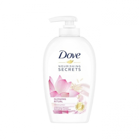 Dove tekuté mydlo pumpa 250ml Rice Water & Lotus