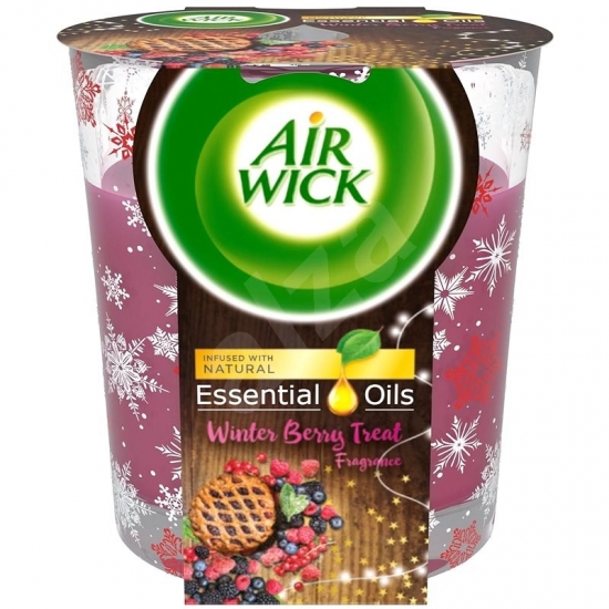 Air Wick sviečka 105g Vôňa zimného ovocia