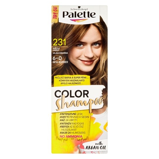 Schwarzkopf Palette šampón na vlasy 231   6-0