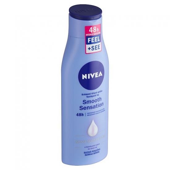 Nivea telové mlieko 250ml Smooth Sensation