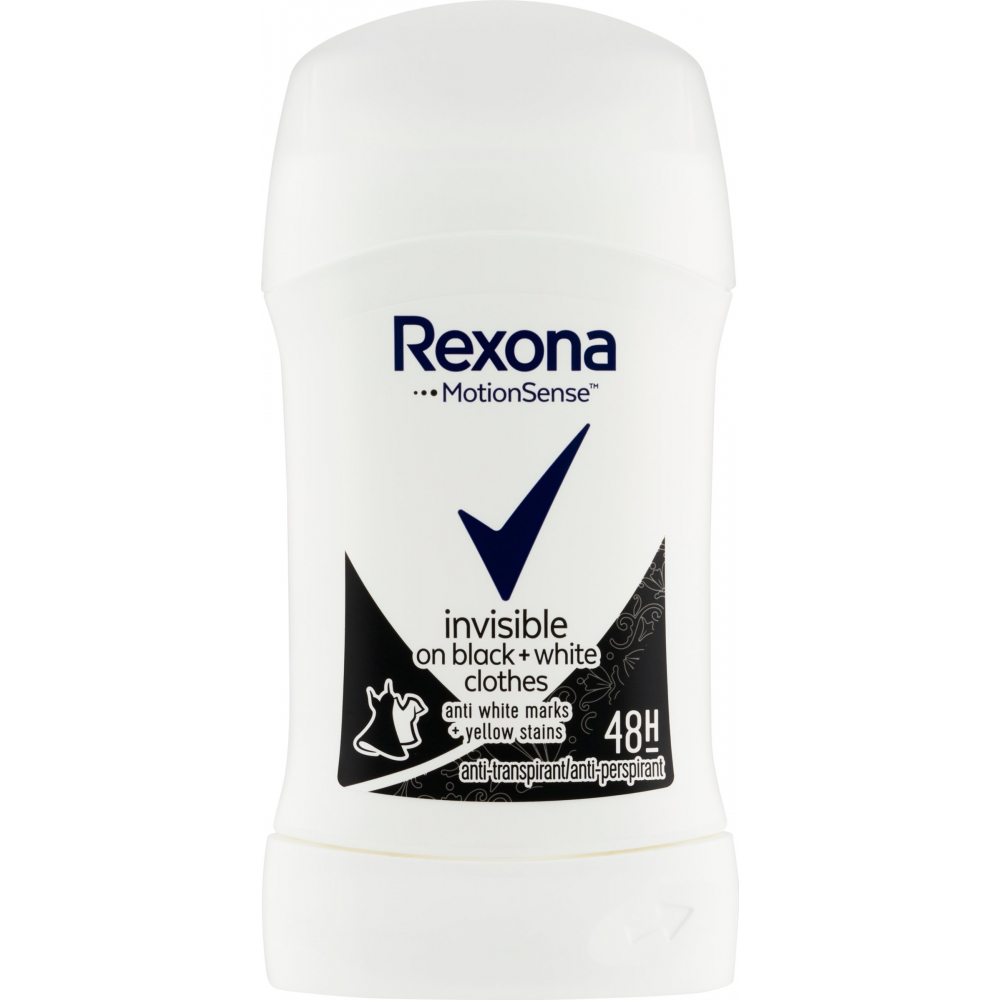 Rexona stick 40ml inv.black white