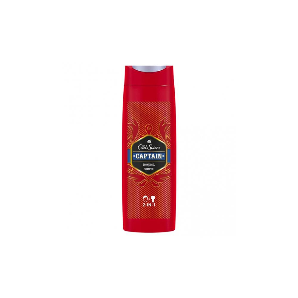 Old Spice sprchový gél 2x400ml 3v1 Captain