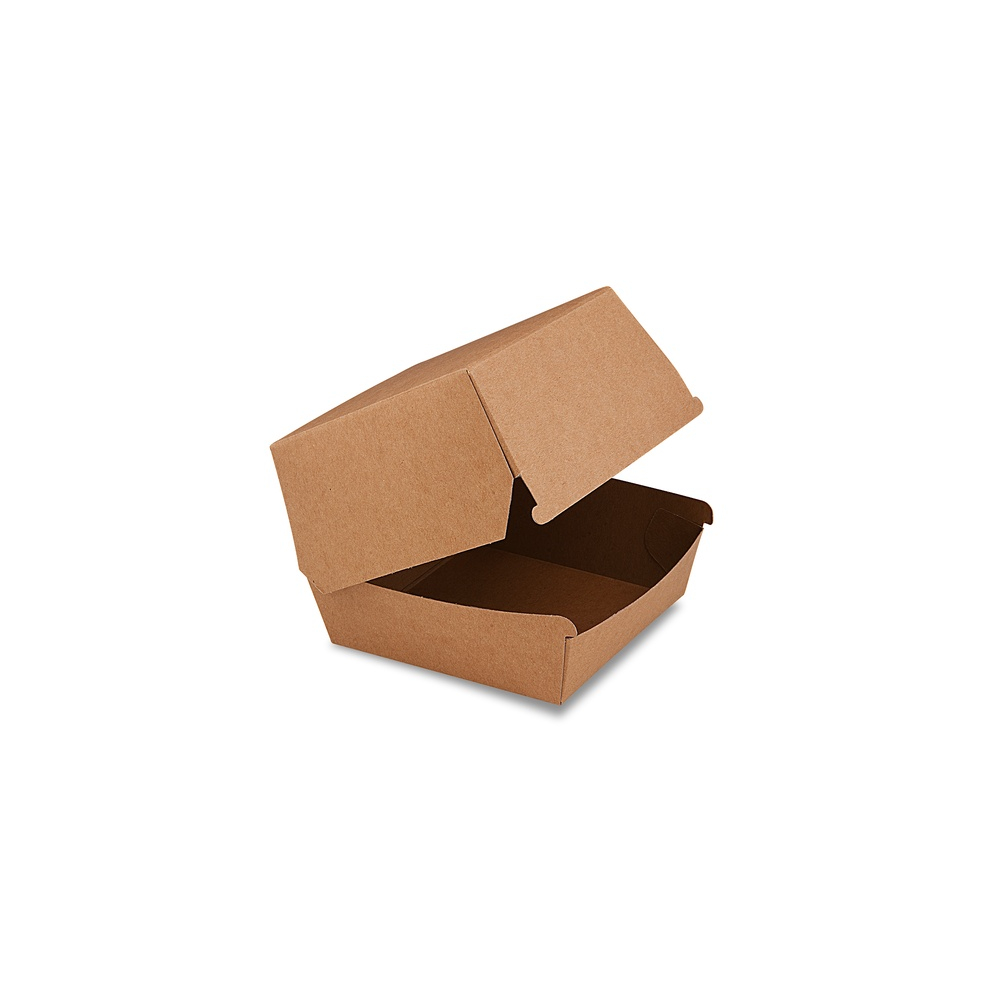 Hamburger BOX 110x110x90 hnedý 50ks