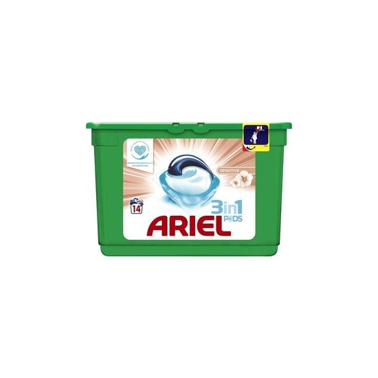 Ariel kapsuly 14ks 3in1/All in 1 Sensitive