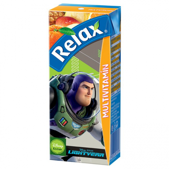 Relax džus 0,2L Multivitamín