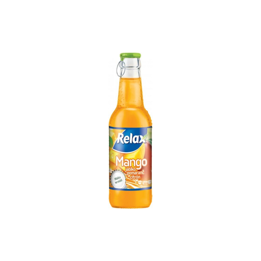 Relax viečko 0,25L sklo mango