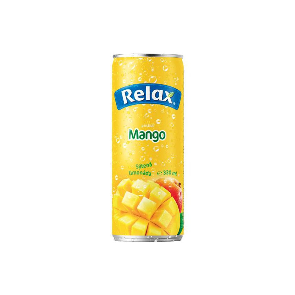 Relax Limonáda Mango 0,33L plech