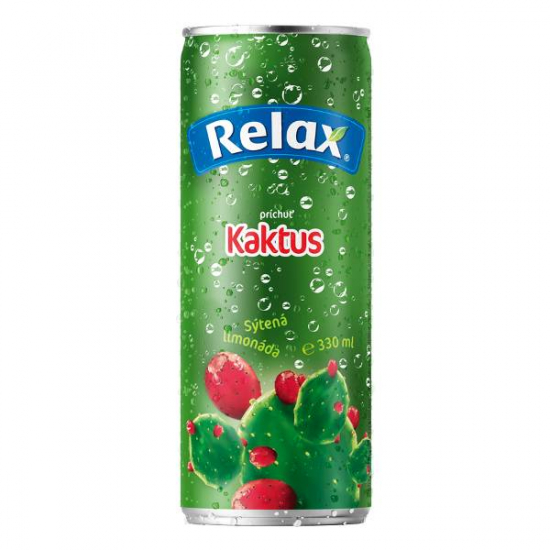 Relax Limonáda cactus 0,33L plech