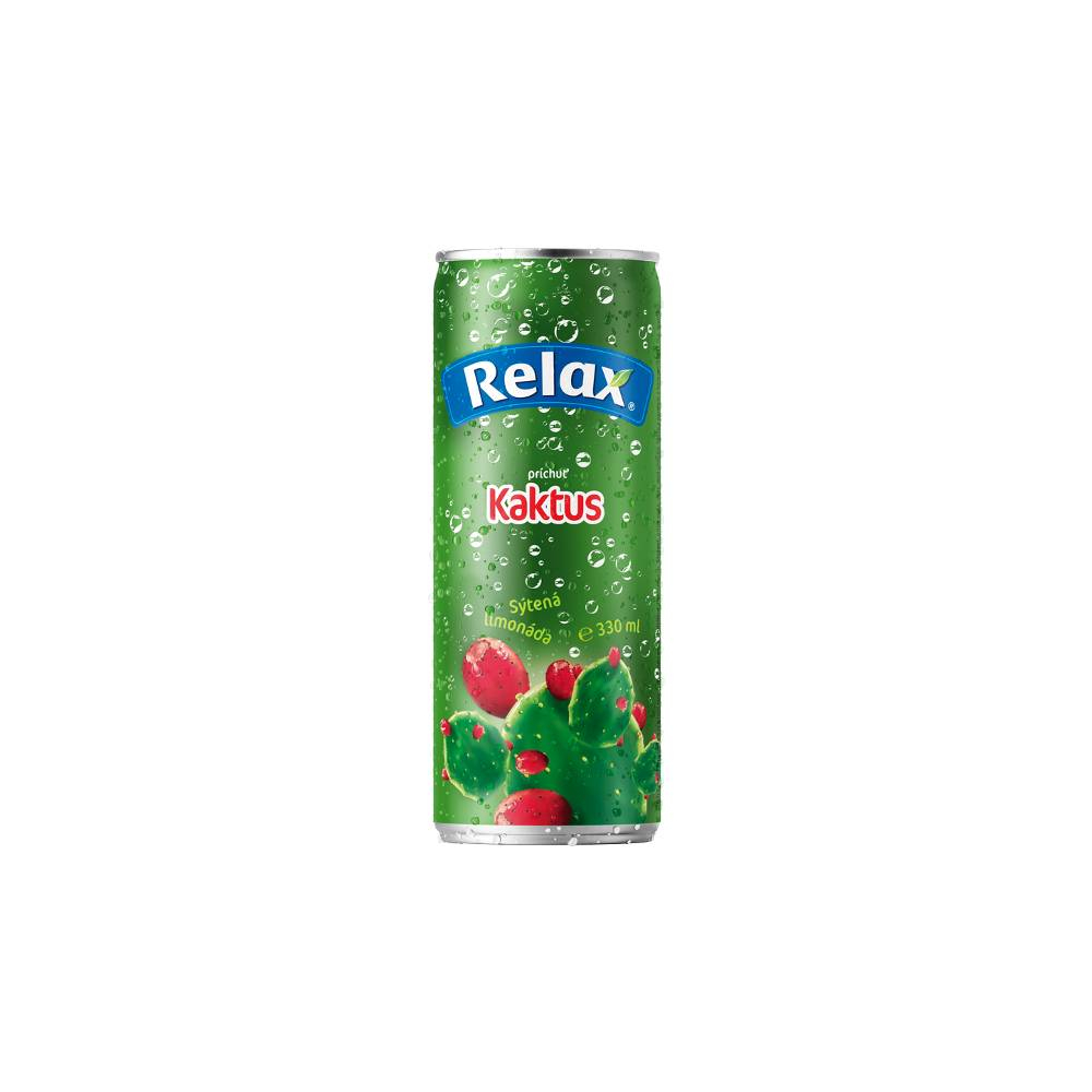 Relax Limonáda kaktus 0,33L plech