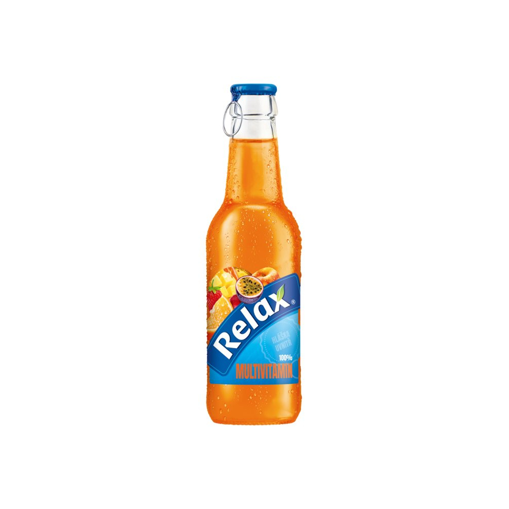 Relax viečko 0,25L sklo 100% multivitamín