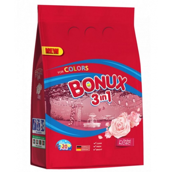 Bonux 1,5kg color rose