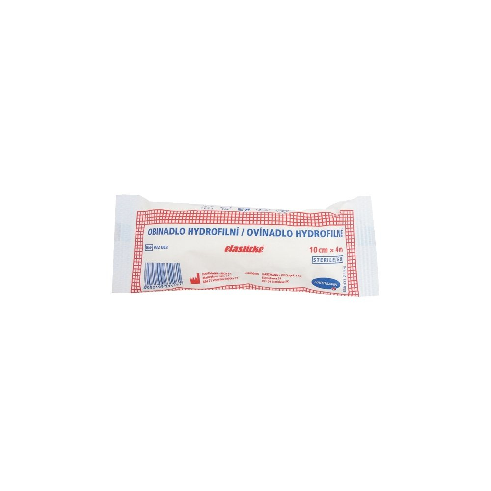 Ovínadlo hydrofilné sterilné elastické 10cmx4m