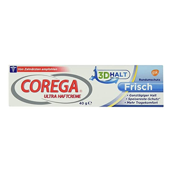 Corega Frisch fixačný krém na zubné náhrady 40g