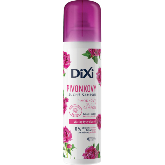 Dixi suchý šampón 200ml pivonka