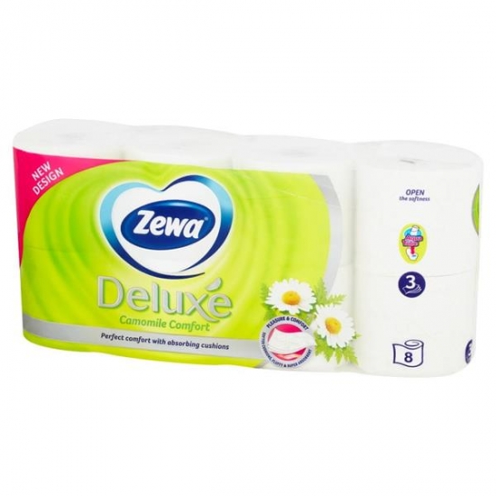 Zewa toaletný papier Deluxe 8x150 Camomile