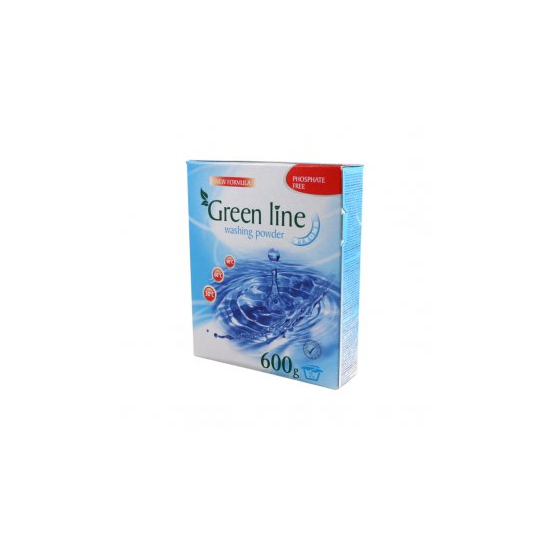 Prací prášok Green line Strong 600g Uni