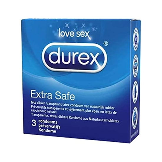 Durex kondóm 3ks Dry Extra Safe