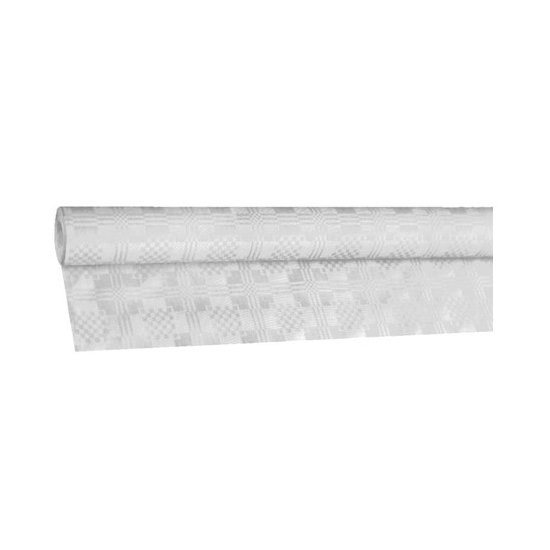Obrus papierový biely rolovaný 1,2mx10m