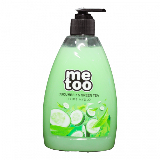 Tekuté mydlo MeToo 500ml Cucumber&Green Tea