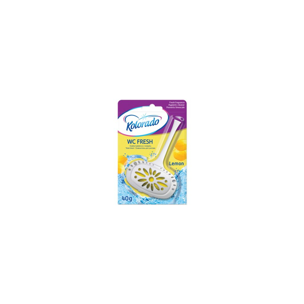 Kolorado WC blok Fresh Toilet Citrón 40g