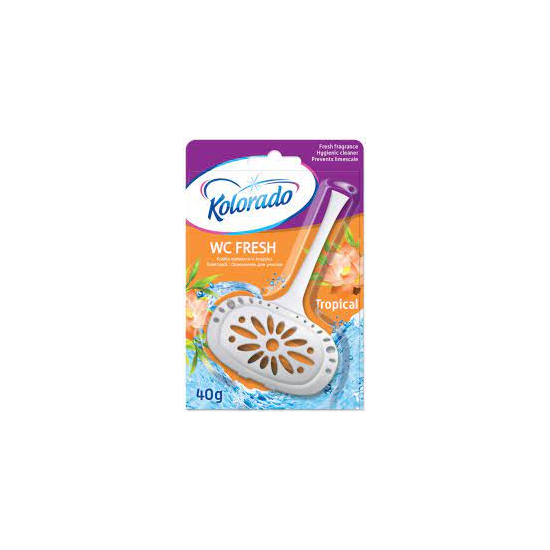 WC blok Kolorado Fresh Toilet Tropical 40g
