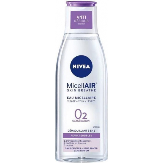 Nivea čistiaca pleťová voda 200ml Micellar Sensitive