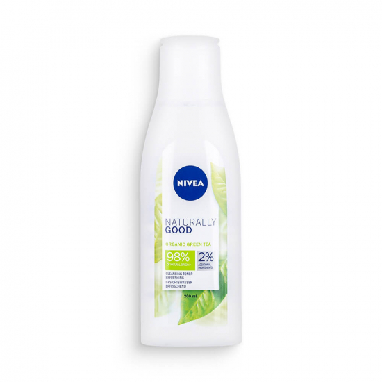 Nivea čistiaca pleťová voda 200ml Naturally Good Green Tea