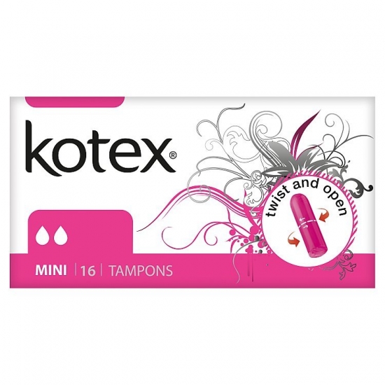 Kotex tampóny Mini 16ks