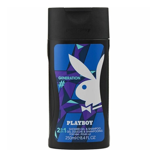 Playboy sprchový gél a šampón men 250ml Generation
