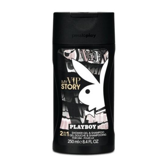 Playboy sprchový gél a šampón men 250ml My Vip Story