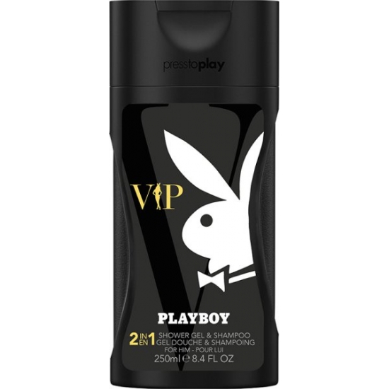 Playboy sprchový gél a šampón men 250ml VIP