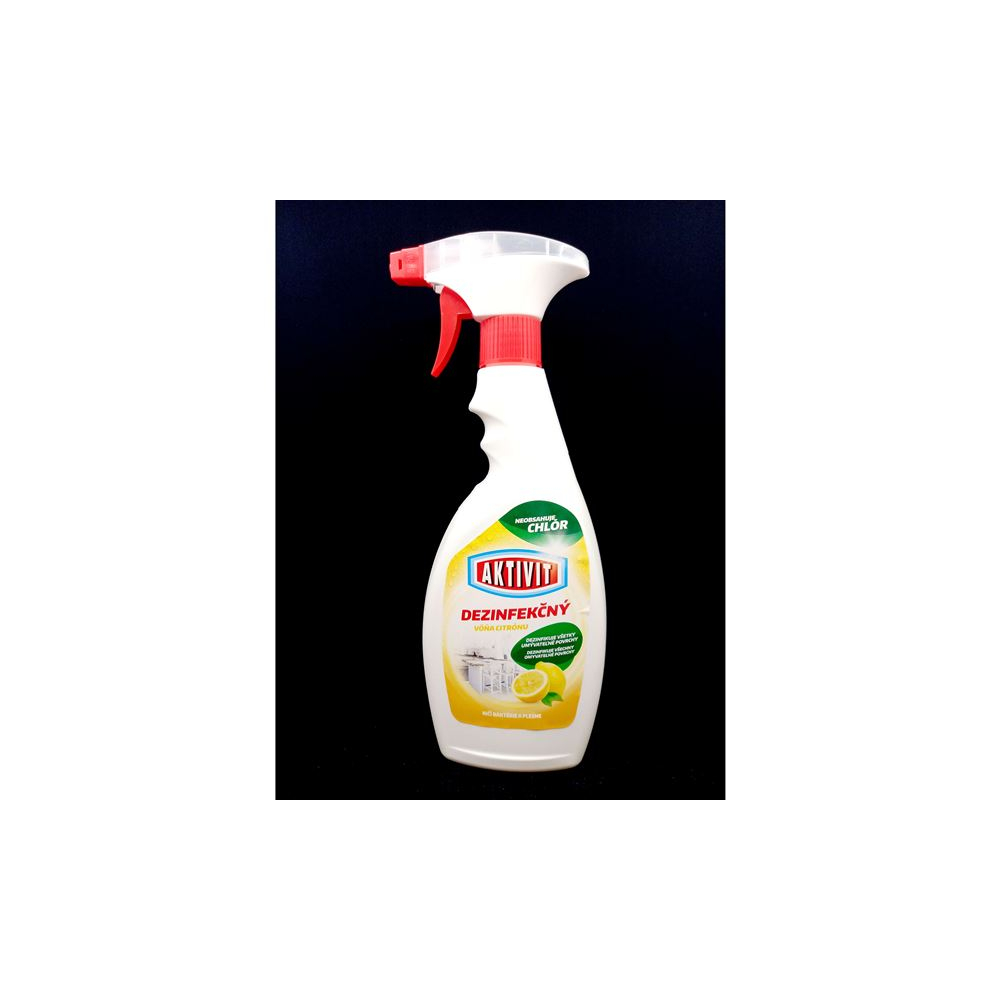 AKTIVIT dezinfekčný na okná s rozprašovačom 500ml Citrus