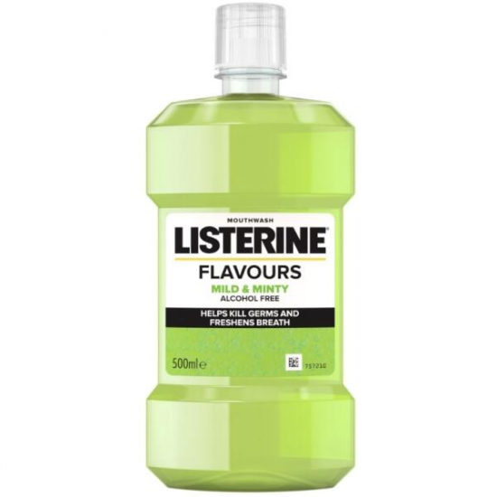 Listerin ústna voda 500ml Mild&Minty