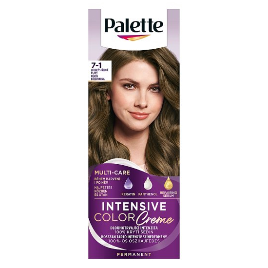 Palette farba na vlasy 7-1