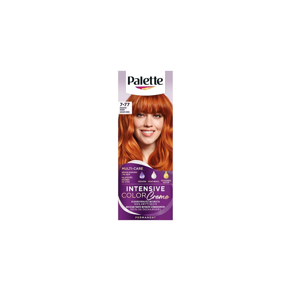 Palette farba na vlasy 7-77